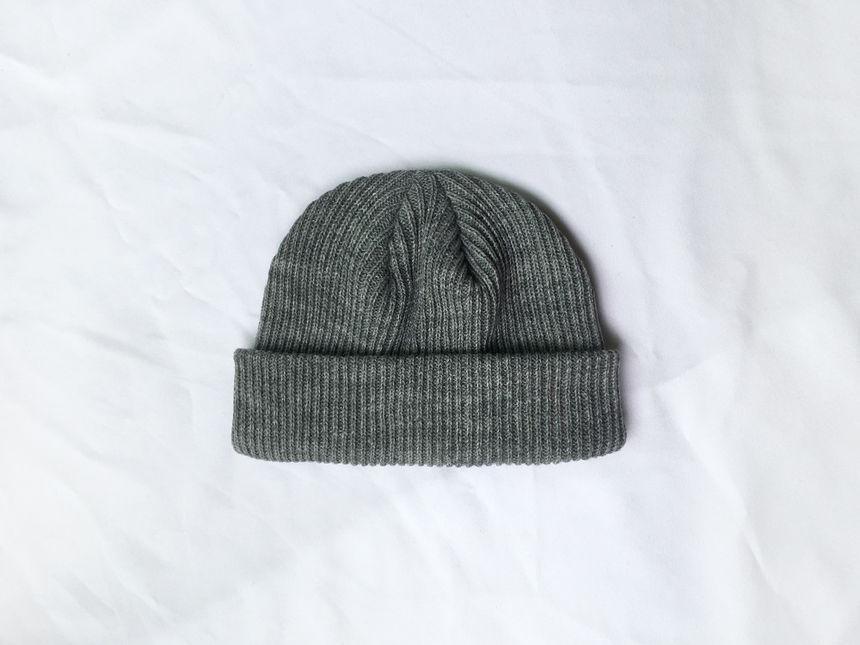 Plain Yarn Beanie Product Image