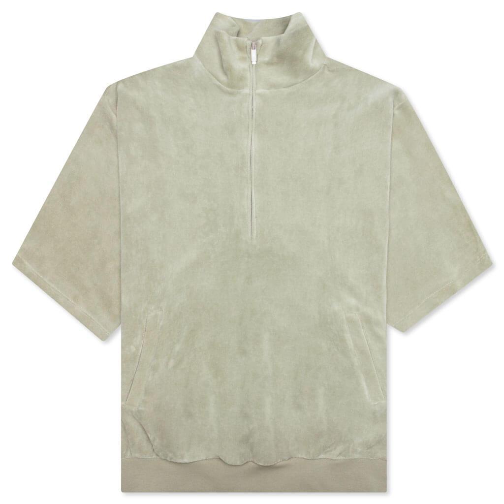 Essentials Women's Velour Mockneck - Seafoam Female Product Image