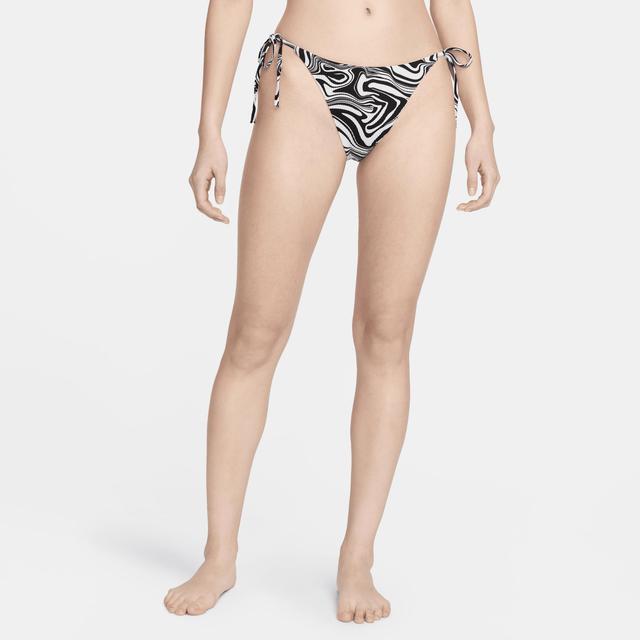 Nike Women's Swim Swirl String Bikini Bottom Product Image