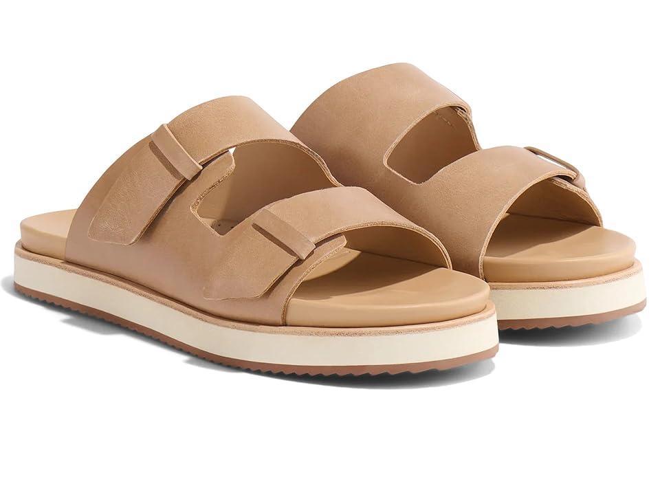 Nisolo Ella Go-To Flatform Slide (Almond) Women's Shoes Product Image