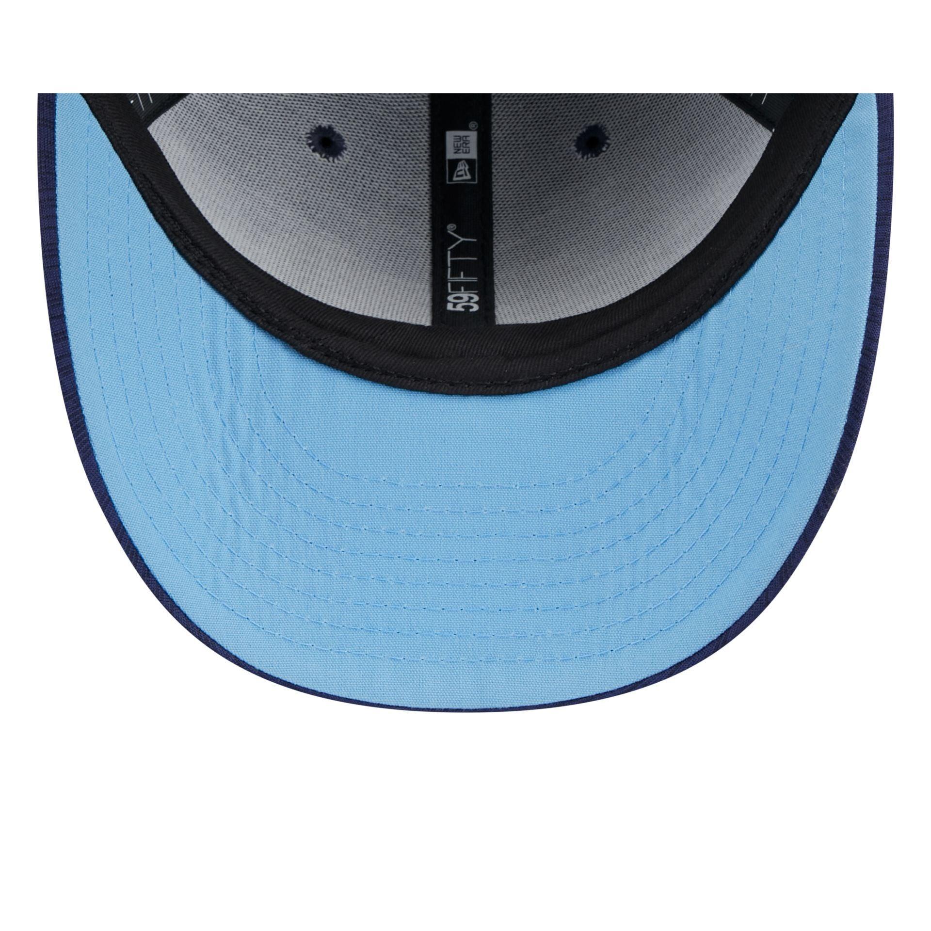 Tampa Bay Rays 2024 Clubhouse Low Profile 59FIFTY Fitted Hat Male Product Image