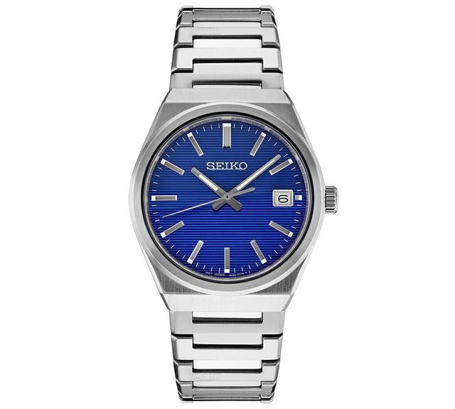 Seiko Mens Essentials Stainless Steel Bracelet Watch 39mm Product Image