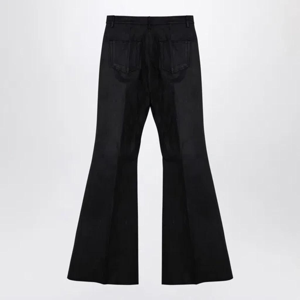 RICK OWENS Black Porterville Bolan Bootcut Jeans Product Image