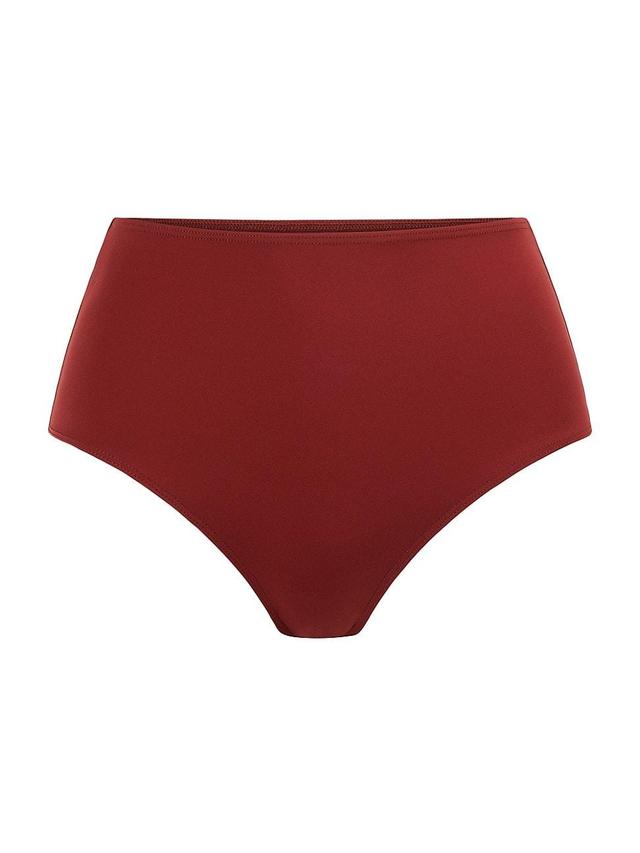 Womens Isla High-Rise Bikini Bottom Product Image