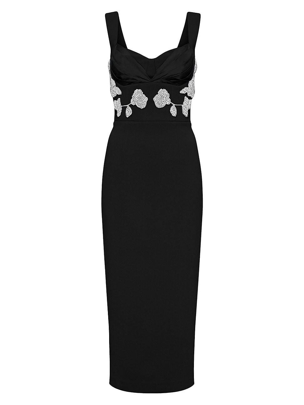 Womens Juliana Embellished Bustier Midi-Dress Product Image