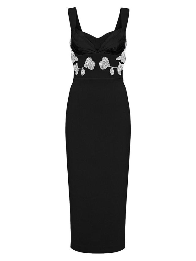 Womens Juliana Embellished Bustier Midi-Dress Product Image