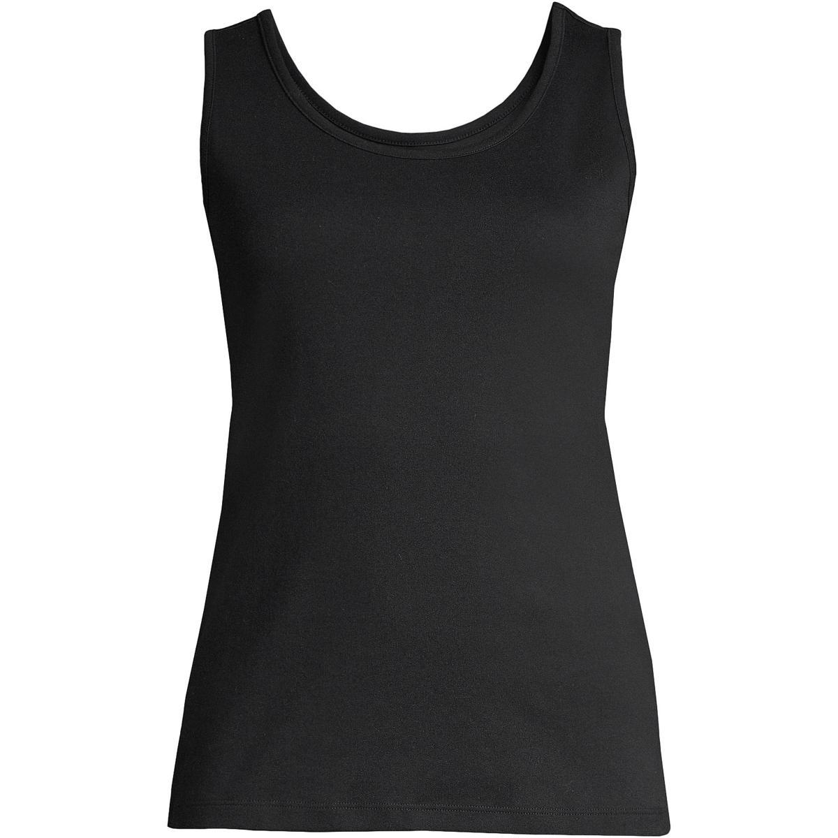 Womens Lands End Cotton Tank Top Product Image