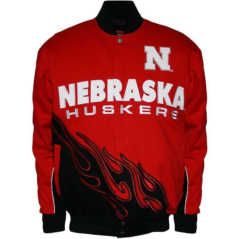 Mens Franchise Club Nebraska Cornhuskers Hot Route Twill Jacket Product Image