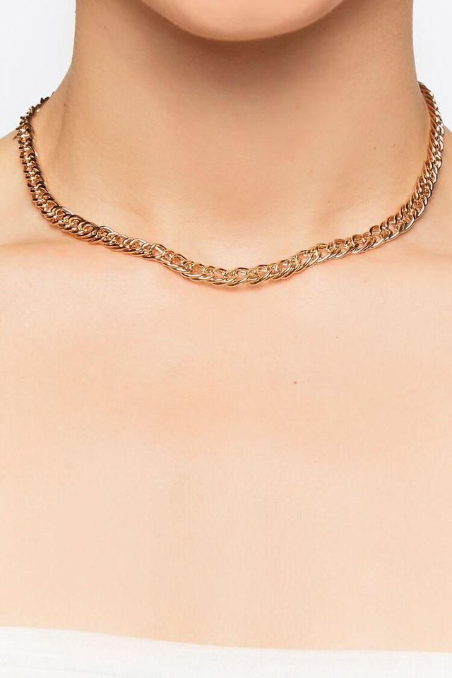 Curb Chain Clasp Necklace | Forever 21 Product Image