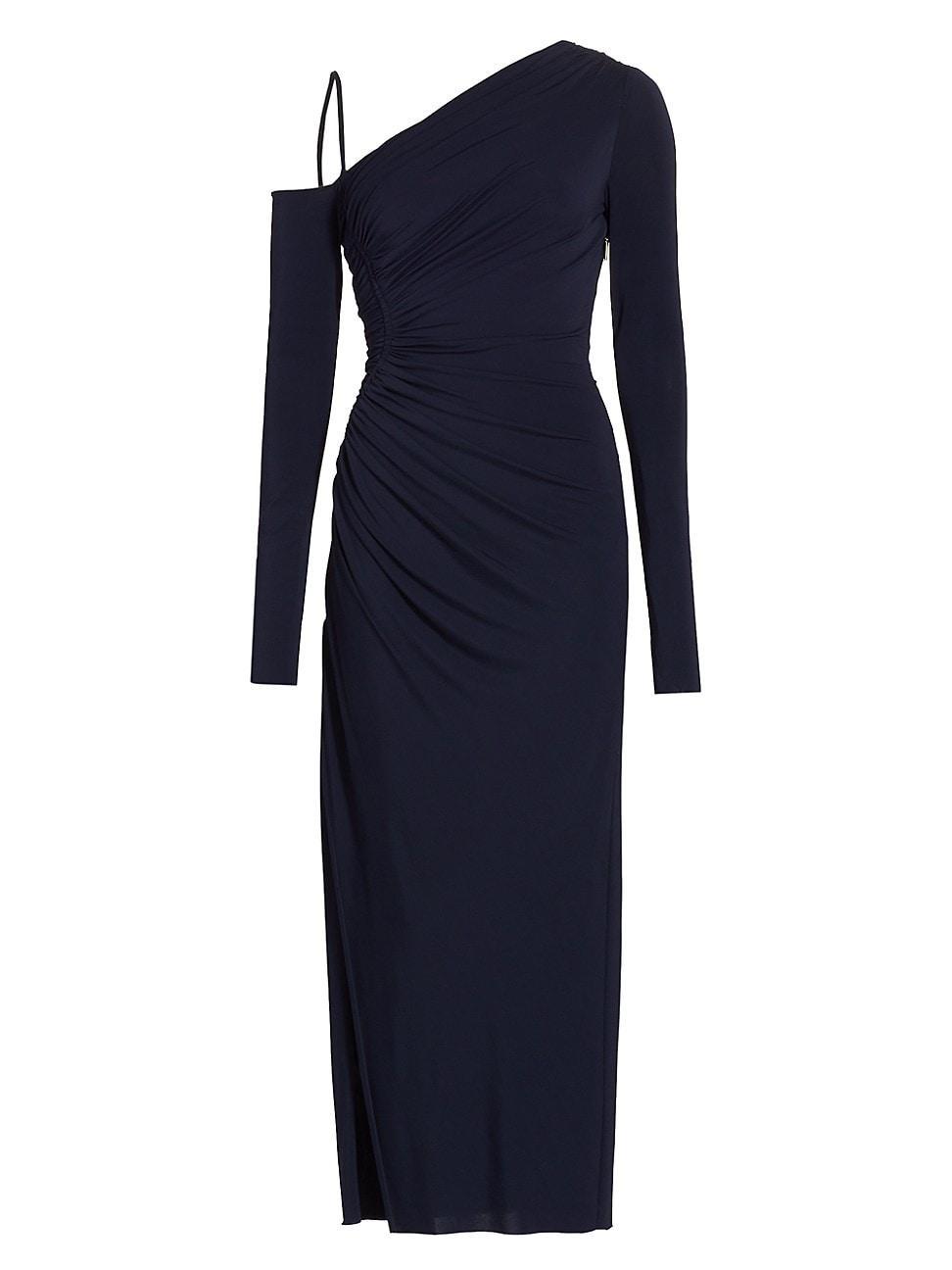 Jason Wu Collection Asymmetric Neck Long Sleeve Jersey Dress Product Image