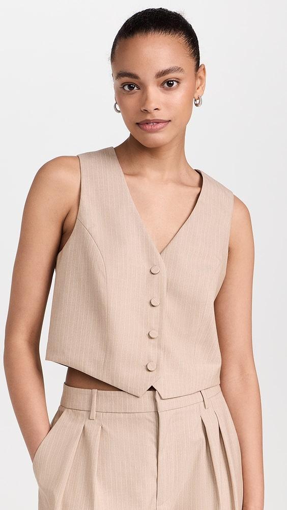 WAYF Layla Vest | Shopbop Product Image