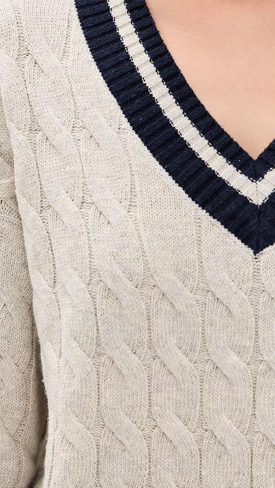 Moon River Striped Sweater | Shopbop Product Image