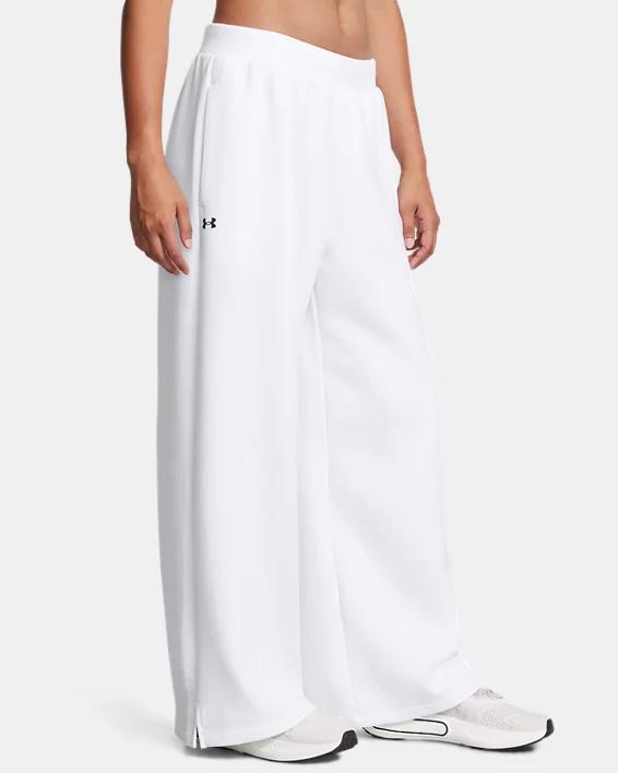 Women's UA Unstoppable Fleece Wide Leg Pants Product Image