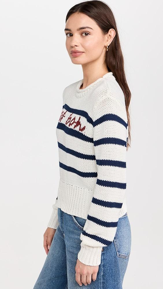 En Saison Helena Striped Sweater | Shopbop Product Image