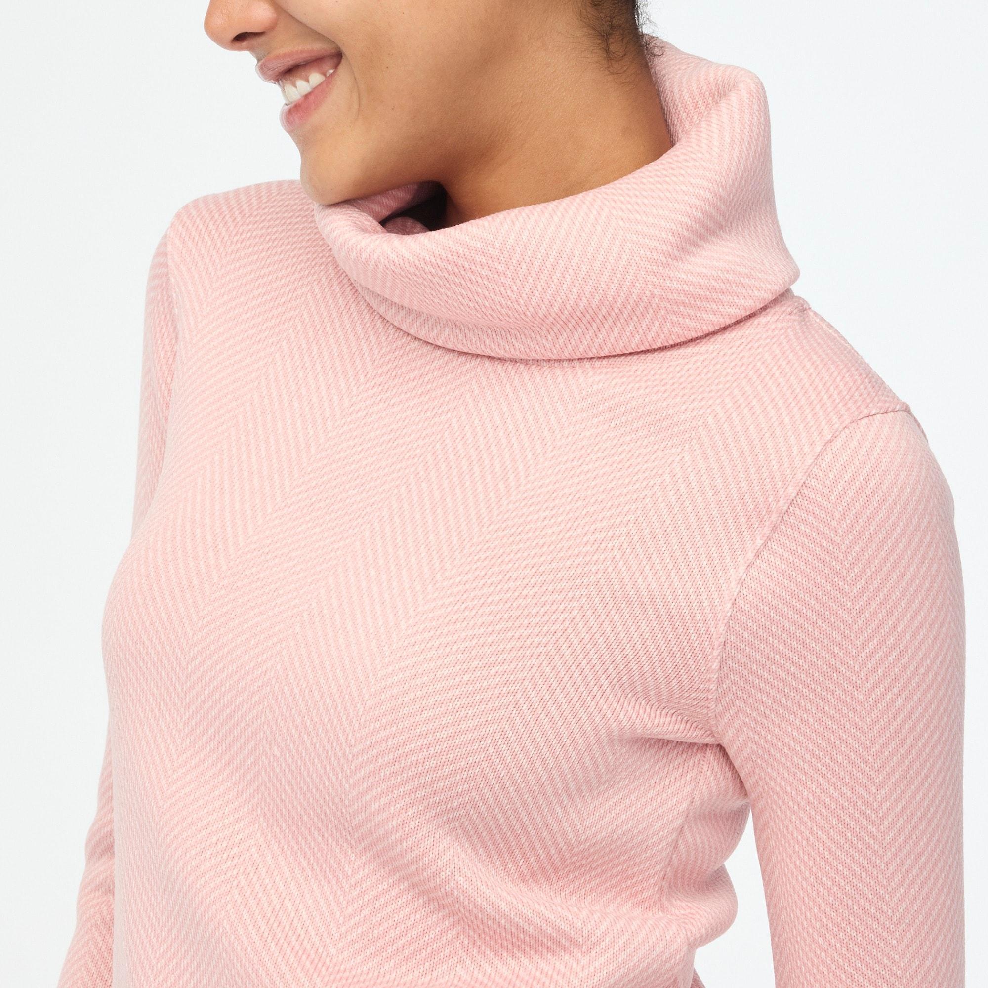 Long-sleeve funnelneck pullover Product Image