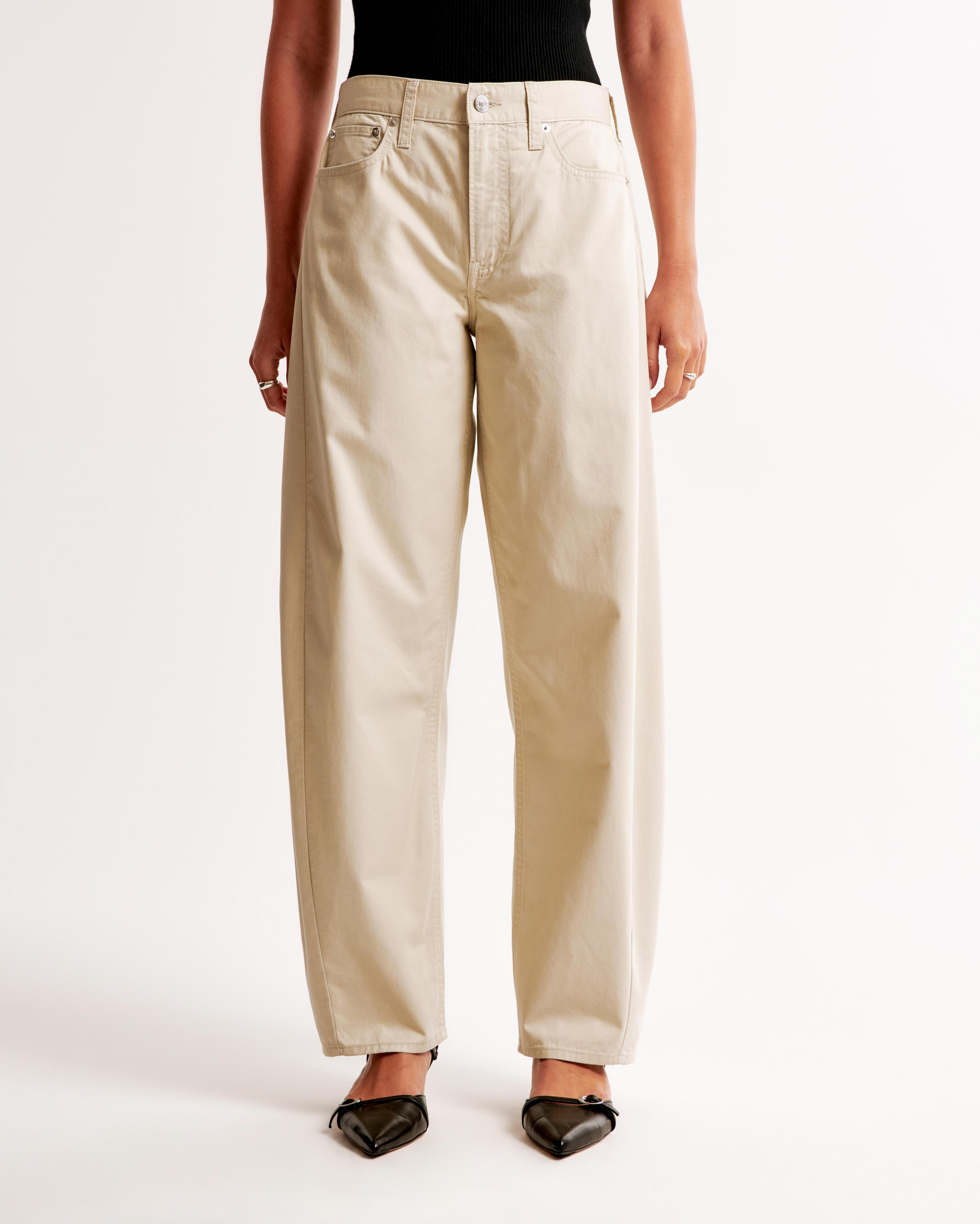 Mid Rise Barrel Pant Product Image