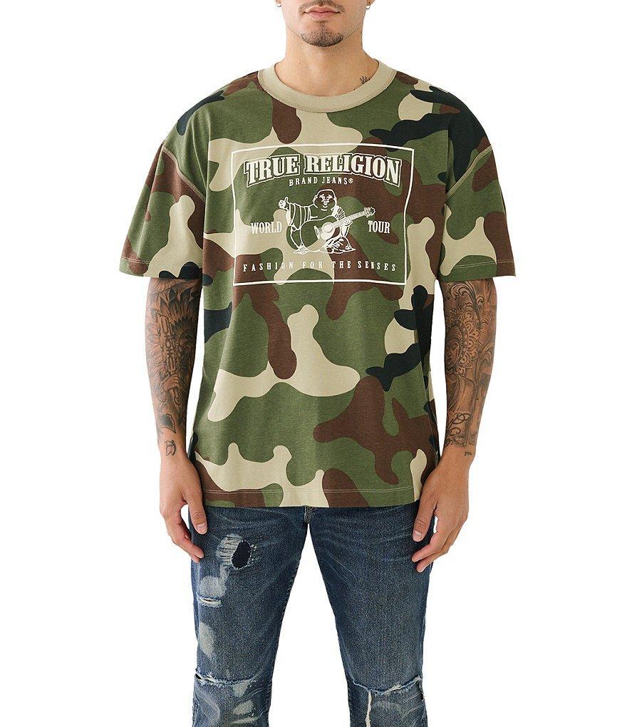 True Religion Short Sleeve SRS Camo T-Shirt Product Image