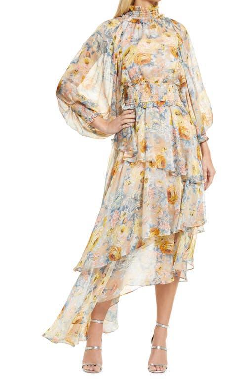 Womens Astrid Floral Asymmetrical Dress Product Image