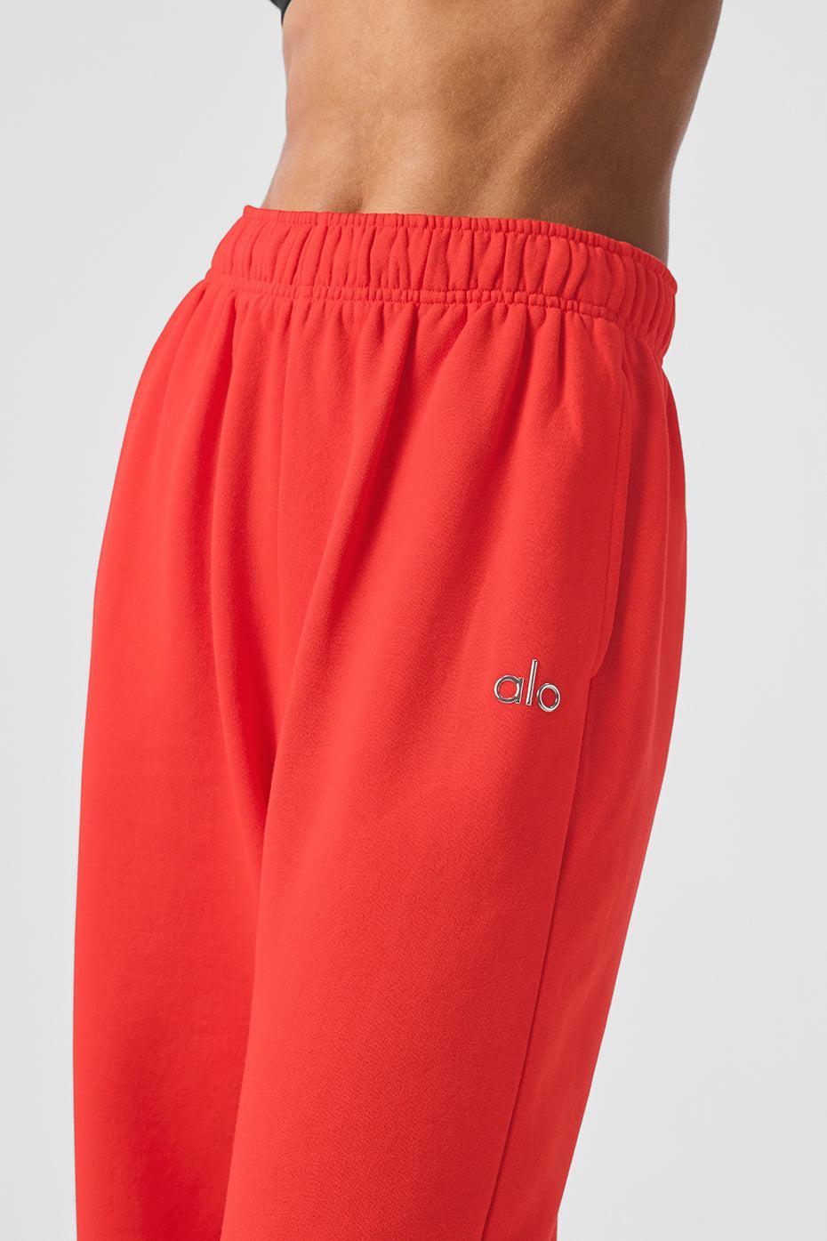 Accolade Straight Leg Sweatpant - Red Hot Summer Female Product Image