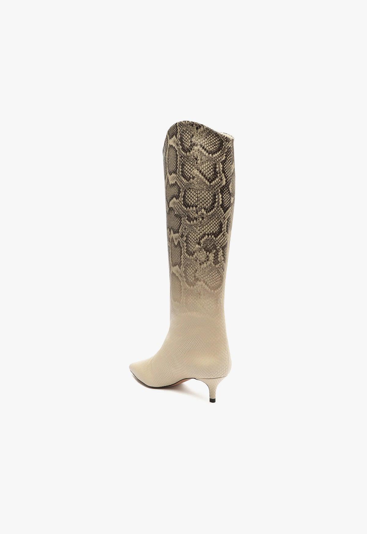 Maryana Lo Snake Faded Boot Female Product Image