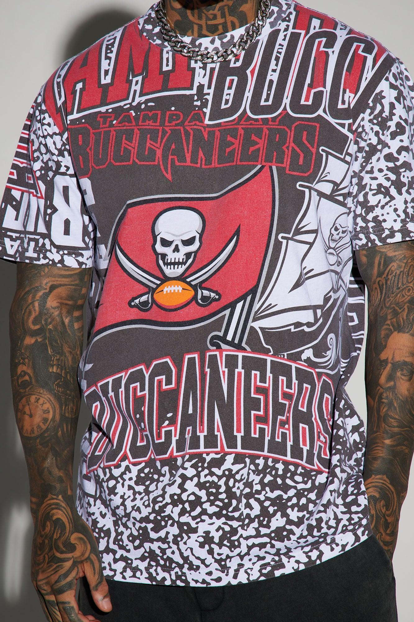 Buccaneers Out Of Bounds Short Sleeve Tee - Red/combo Product Image