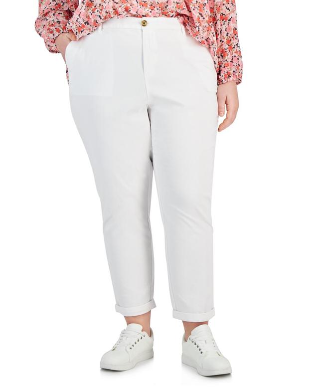 Tommy Hilfiger Th Flex Plus Size Hampton Chino Pants Product Image