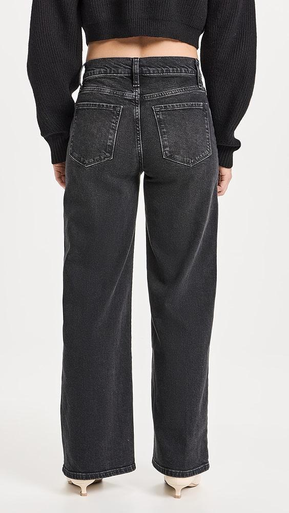 FRAME Petite Le Pixie Slim Palazzo Jeans | Shopbop Product Image