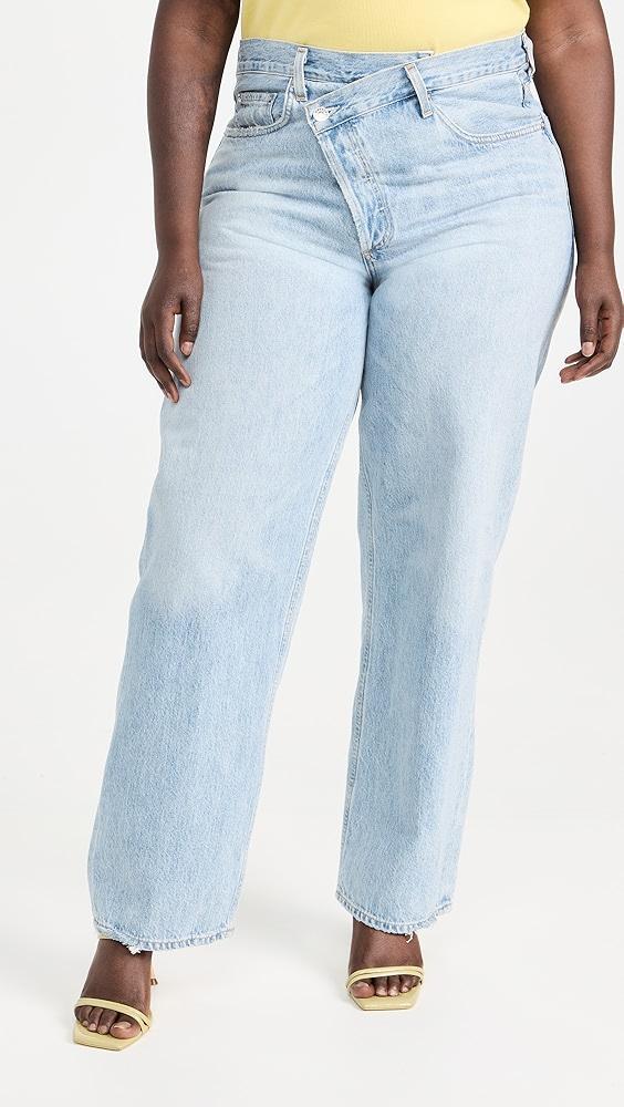 AGOLDE Crisscross Jeans | Shopbop Product Image