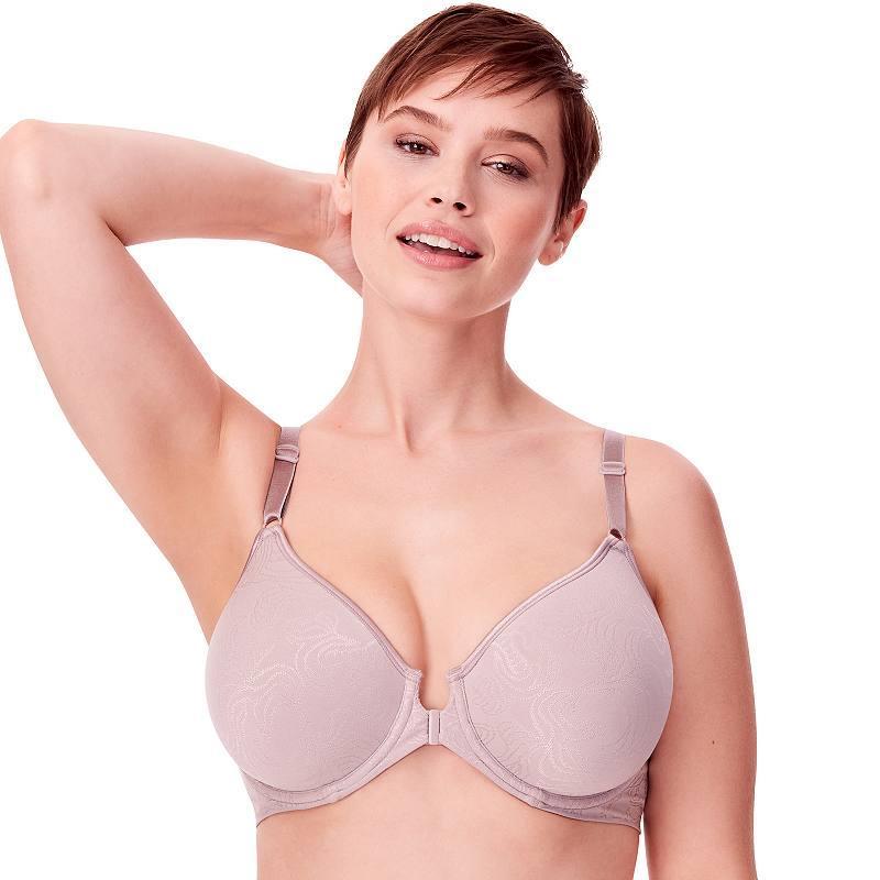 Bali Comfort Revolution Full-Figure Front-Closure Shaping Underwire Bra 3P66, Womens Product Image