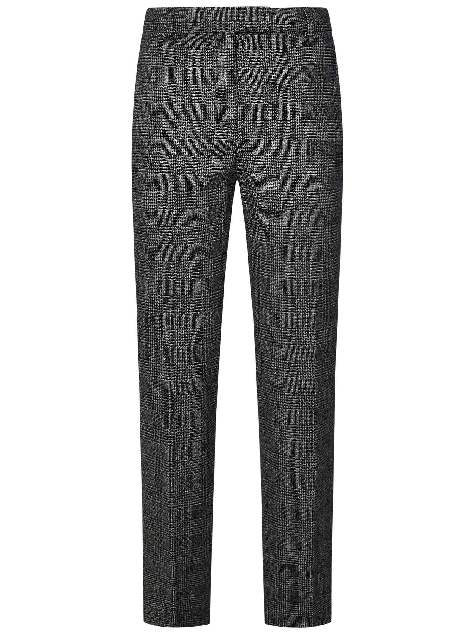 MAX MARA Studio Gerico - Slim Trousers In Cotton And Viscose Blend In Grey product image