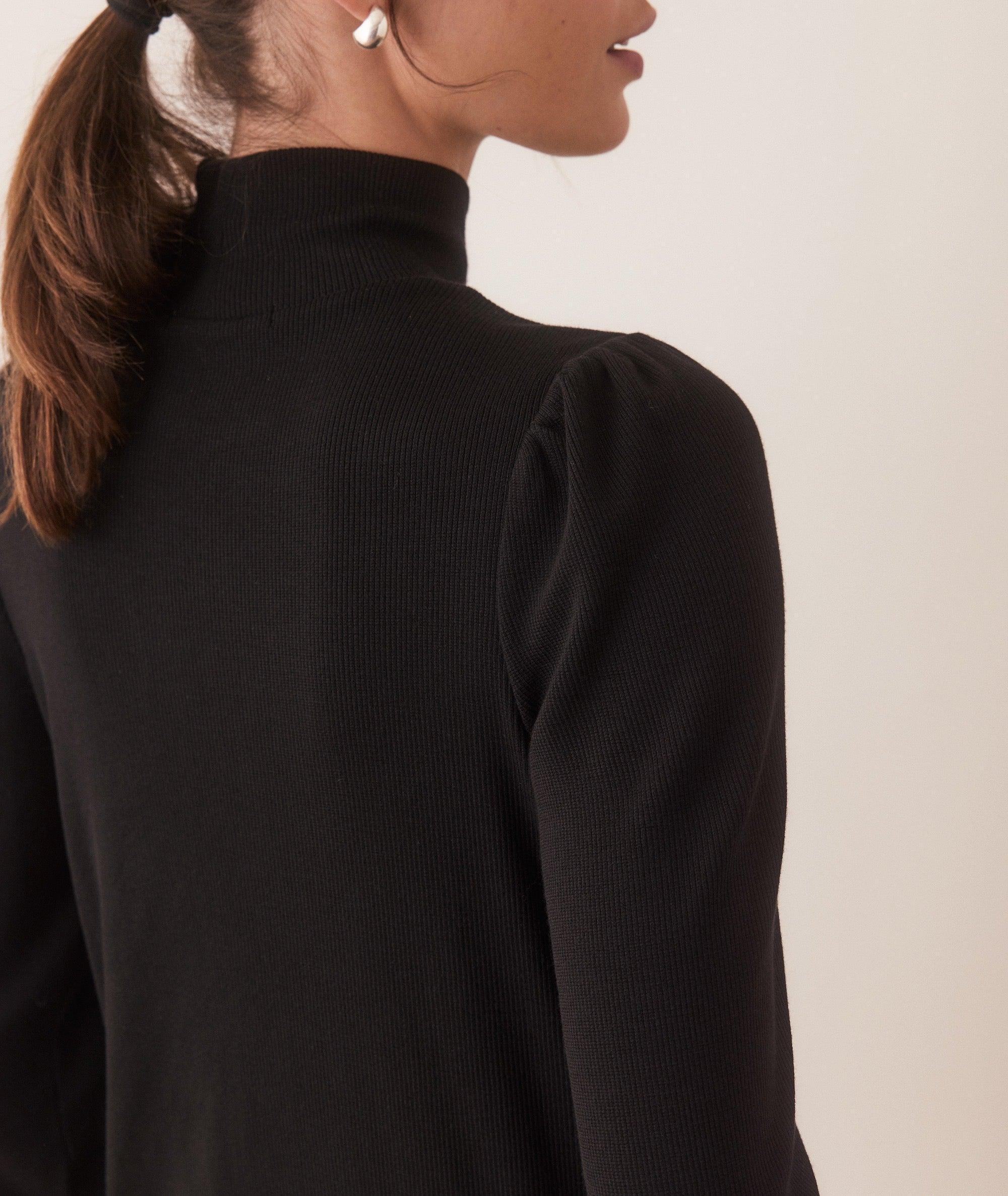 Lexi Puff Sleeve Turtleneck Product Image