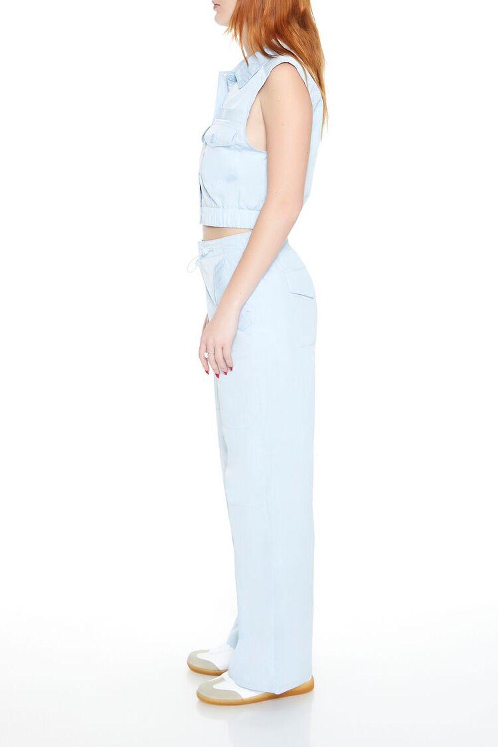 Toggle Drawstring Wide-Leg Pants | Forever 21 Product Image