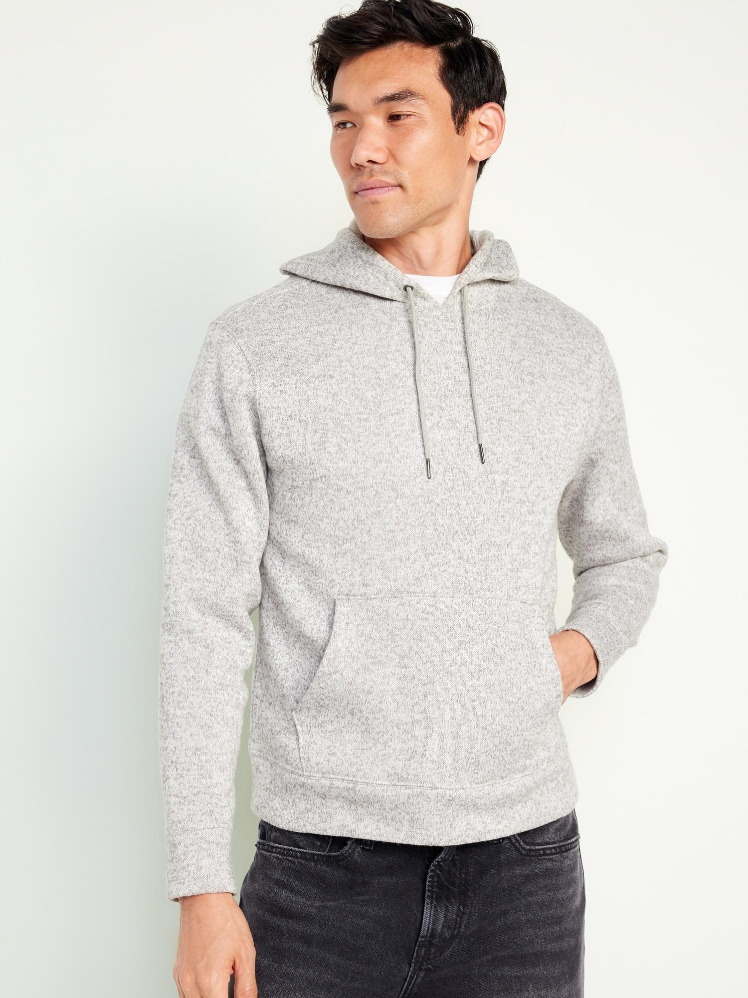 Fleece-Knit Pullover Hoodie Product Image