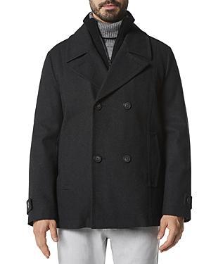 Marc New York Men's Danton Button-Front Wool Peacoat Product Image