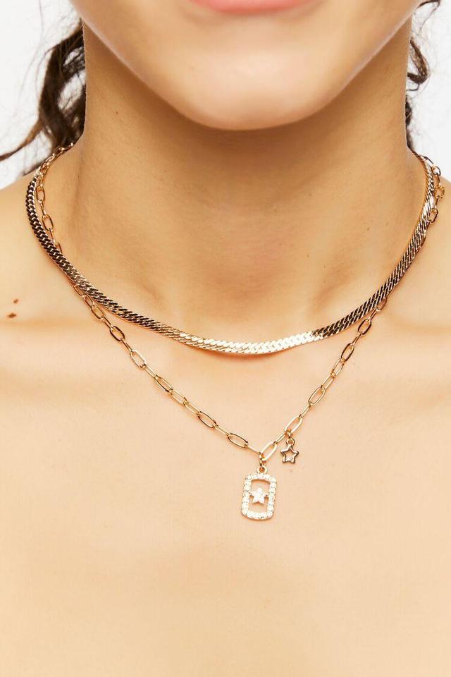 Layered Star Pendant Necklace | Forever 21 Product Image