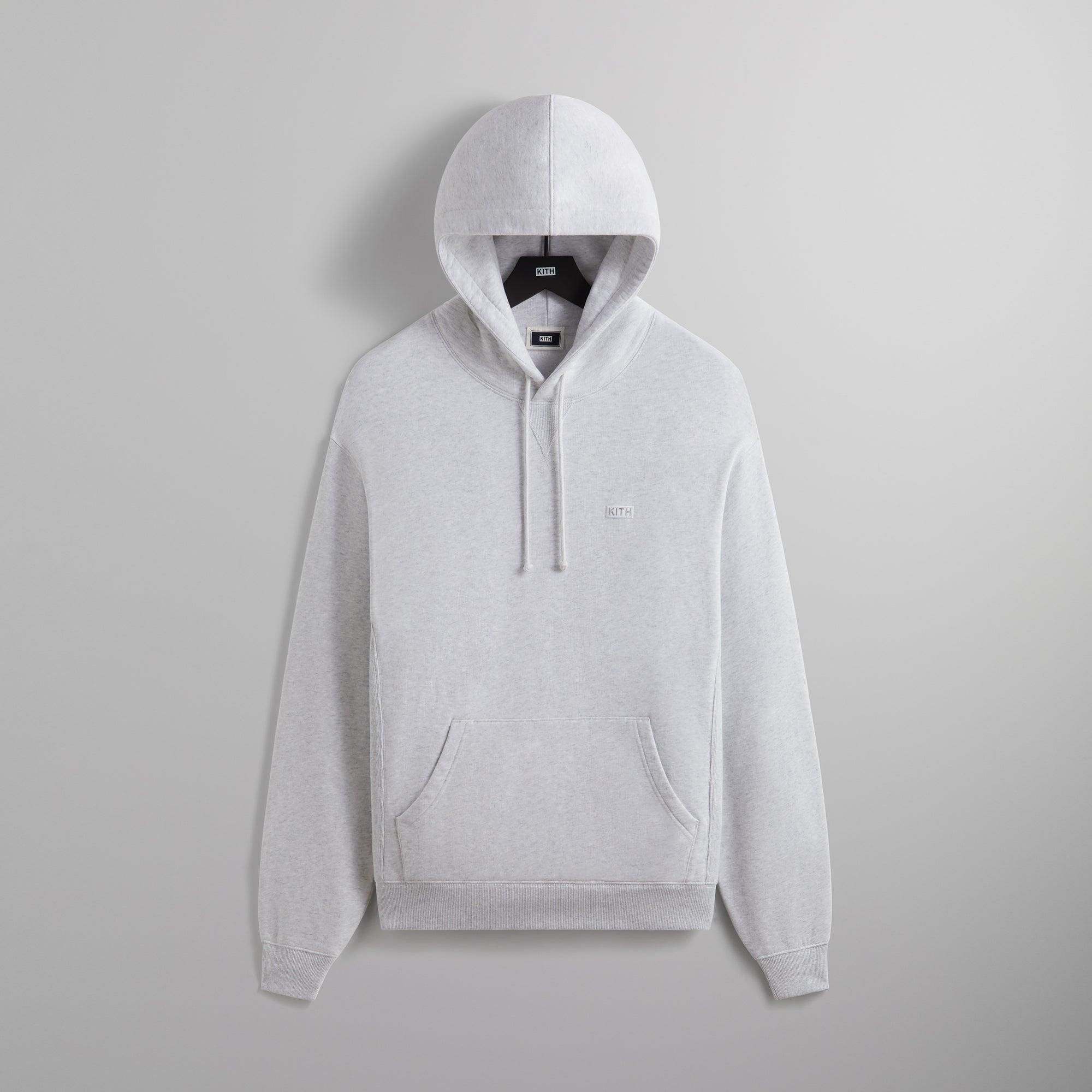 Kith Williams III Hoodie - Light Heather Grey Male Product Image