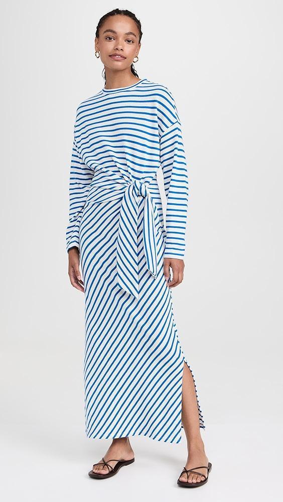 Apiece Apart Long Sleeve Vanina Cinched Waist Dress | Shopbop Product Image