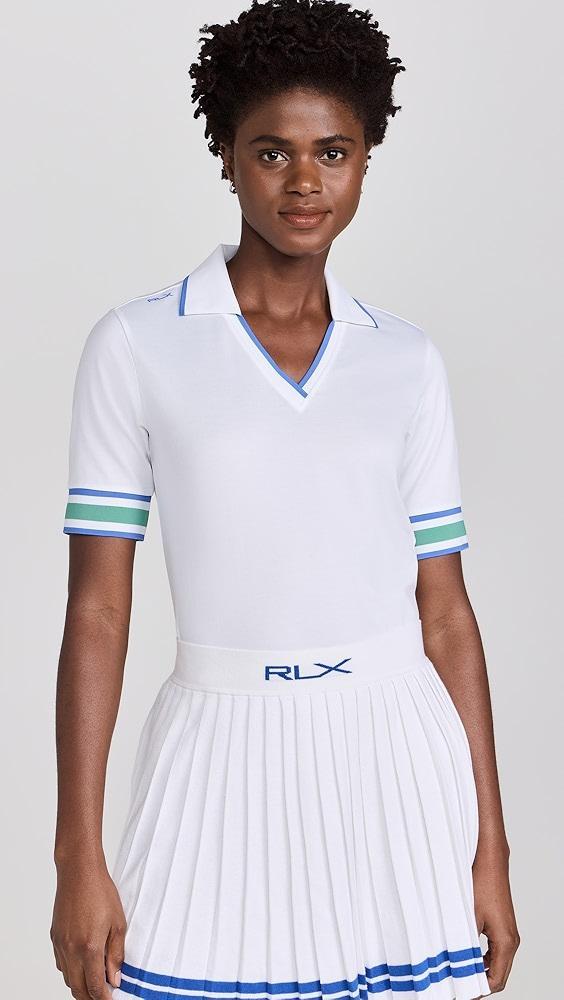 RLX Short Sleeve Tour Pique Cricket Polo | Shopbop Product Image