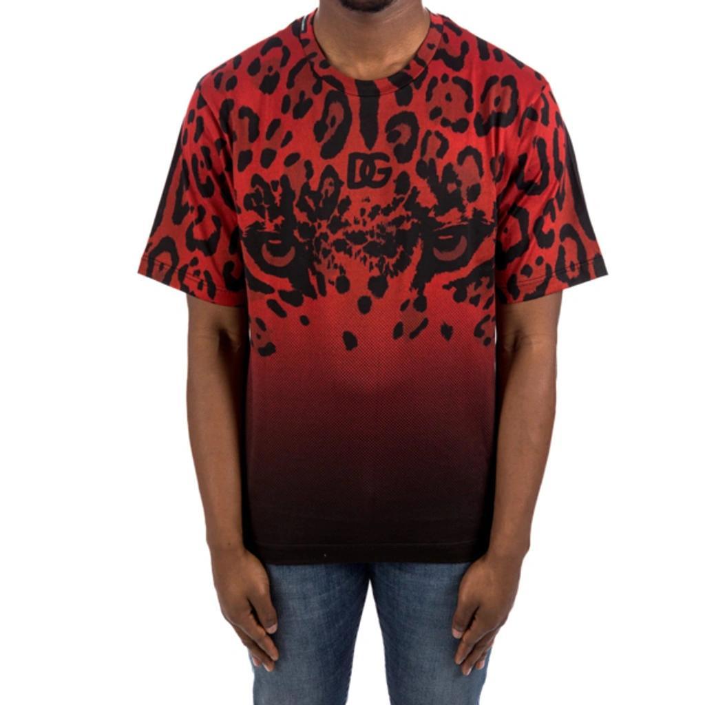 Animalier T-shirt In Red Product Image