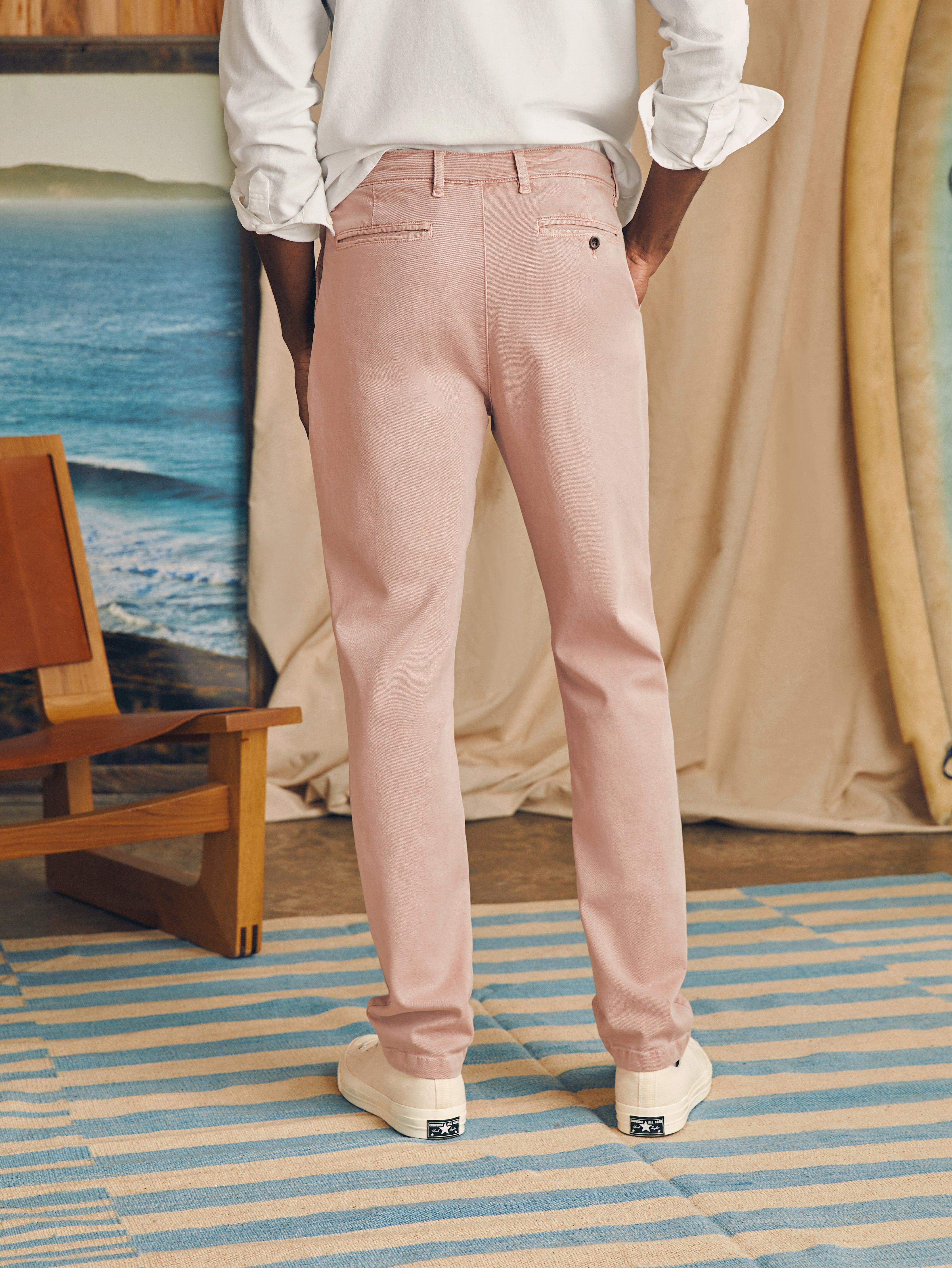 Coastline Stretch Chino (34" Inseam) - Spring Quartz Male Product Image