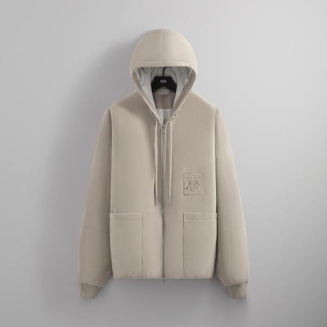 Kith Puffed Suede Jaysen Hoodie - Session Male Product Image