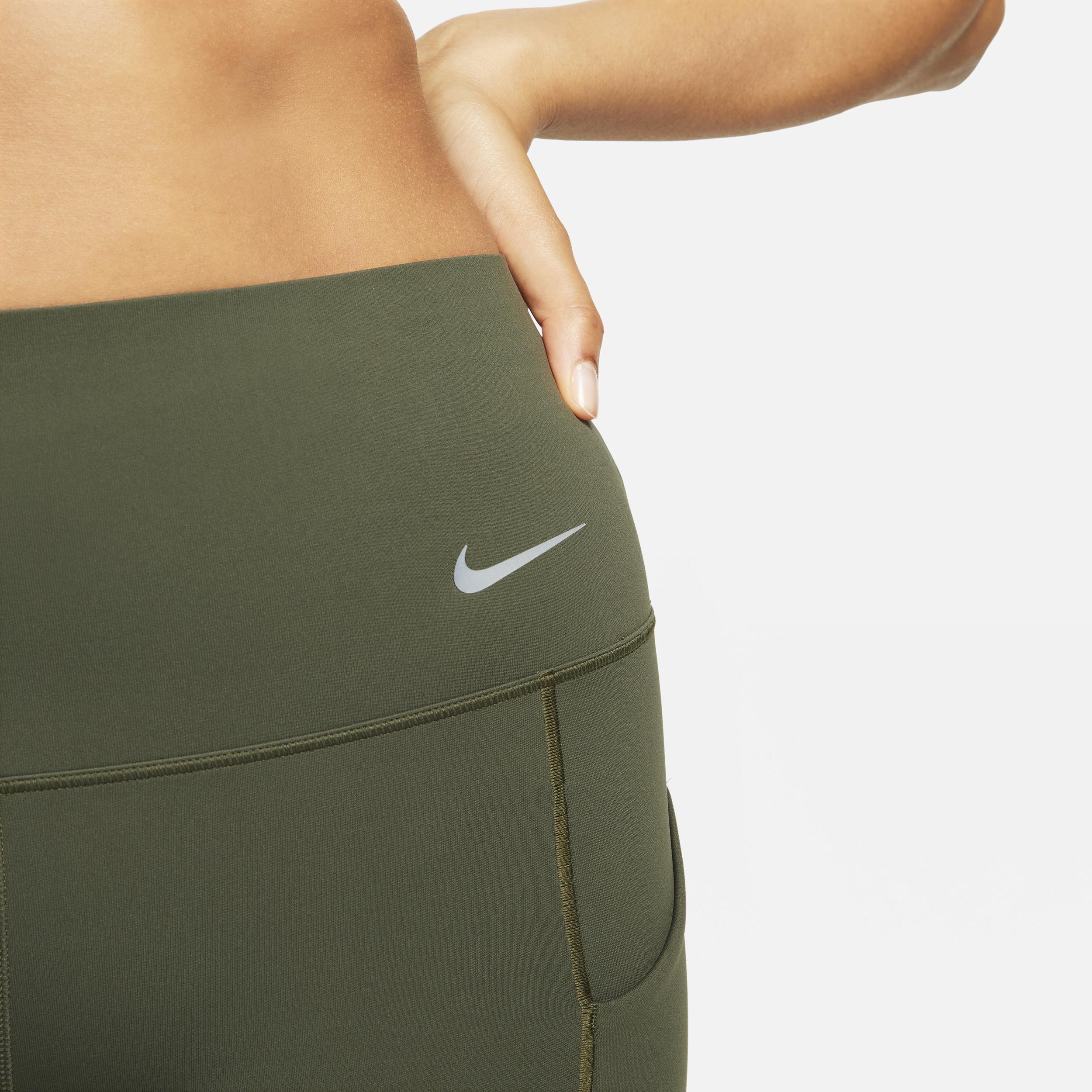 Nike Women's Universa Medium-Support High-Waisted 8" Biker Shorts with Pockets Product Image