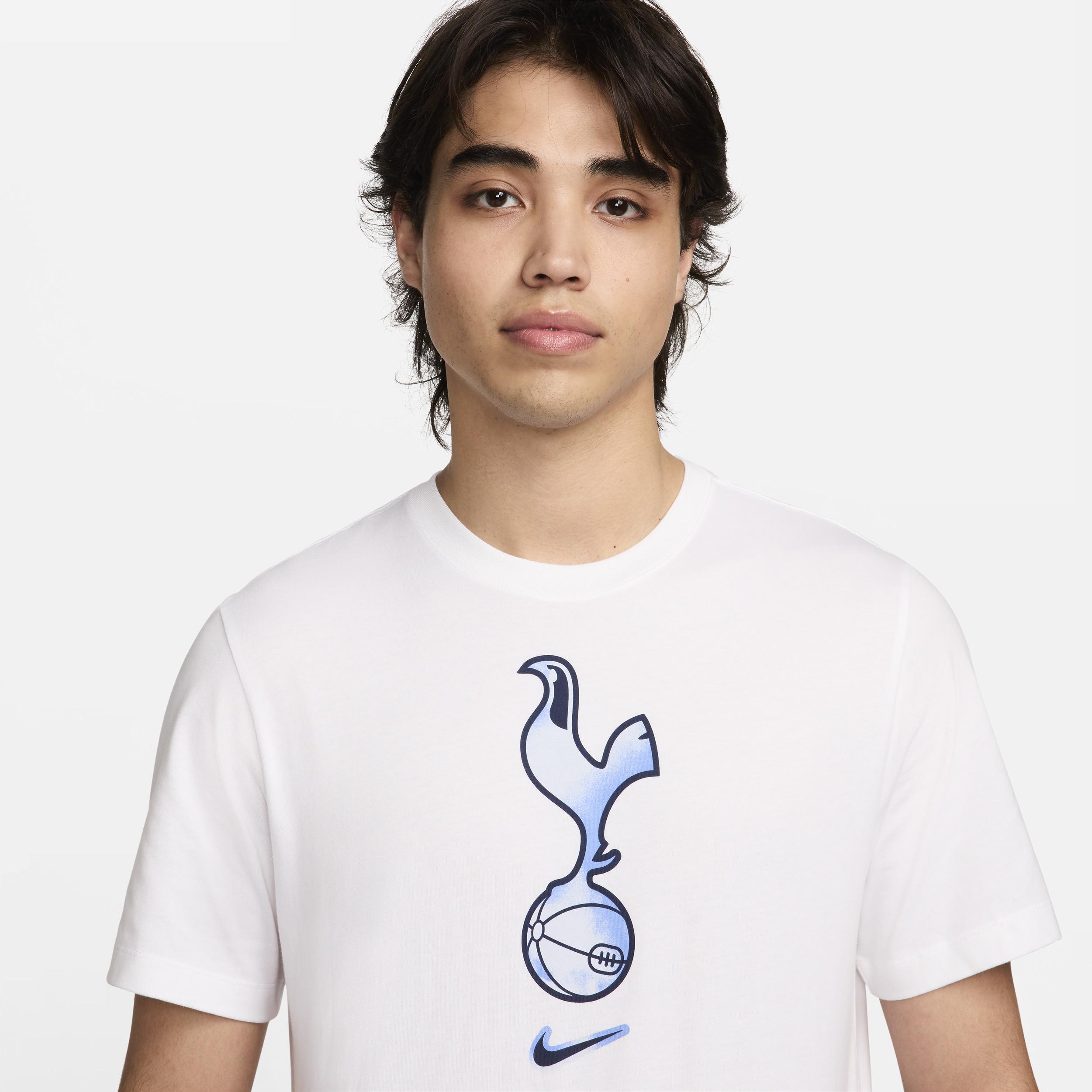 Mens Nike White Tottenham Hotspur Crest T-Shirt Product Image