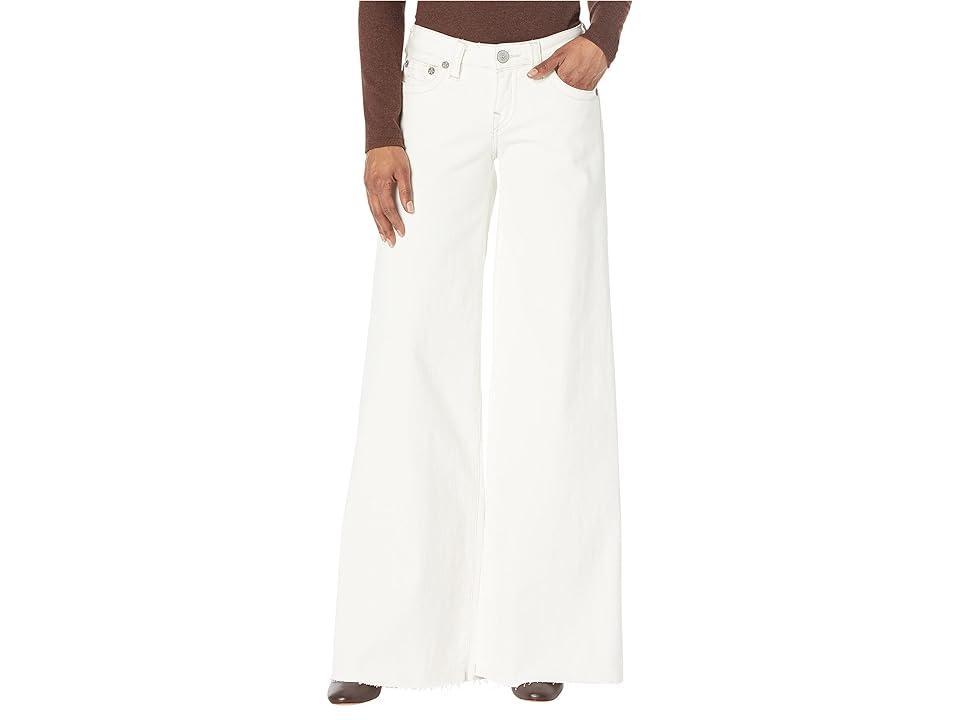 True Religion High-Rise Relaxed Wide Leg in Ecru (Ecru) Women's Jeans Product Image