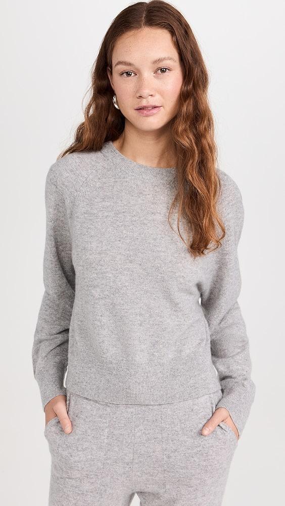 White + Warren Cashmere Sweatshirt | Shopbop Product Image