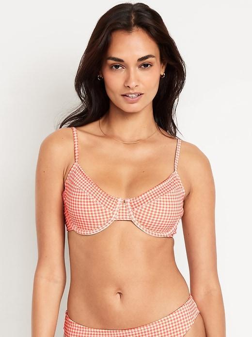 Underwire Balconette Swim Top Product Image