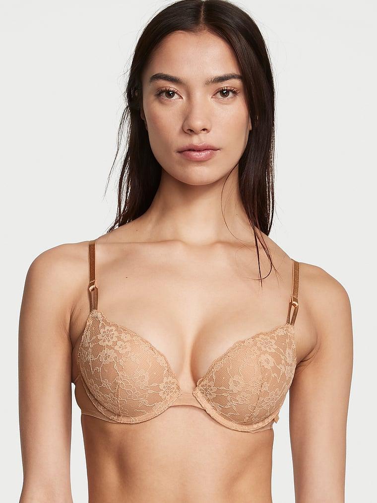 Sexy Tee Posey Lace Push-Up Bra Product Image