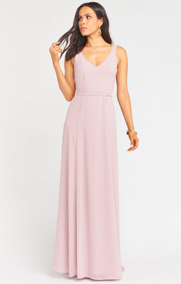 Jenn Maxi Dress ~ Wedding Cake Chiffon Product Image