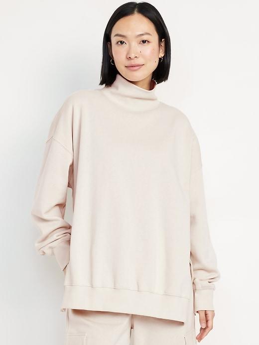 SoComfy Oversized Tunic Sweatshirt Product Image