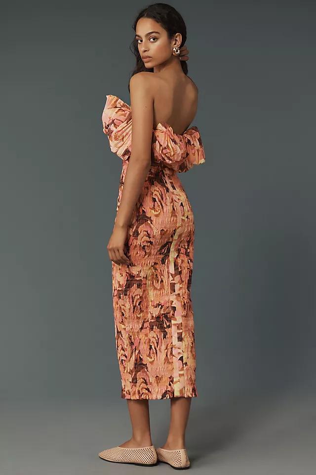 Acler Gallagher Strapless Slim Midi Dress Product Image